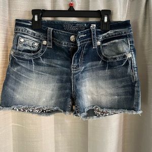 Miss me jean shorts Mid-rise easy short size 26